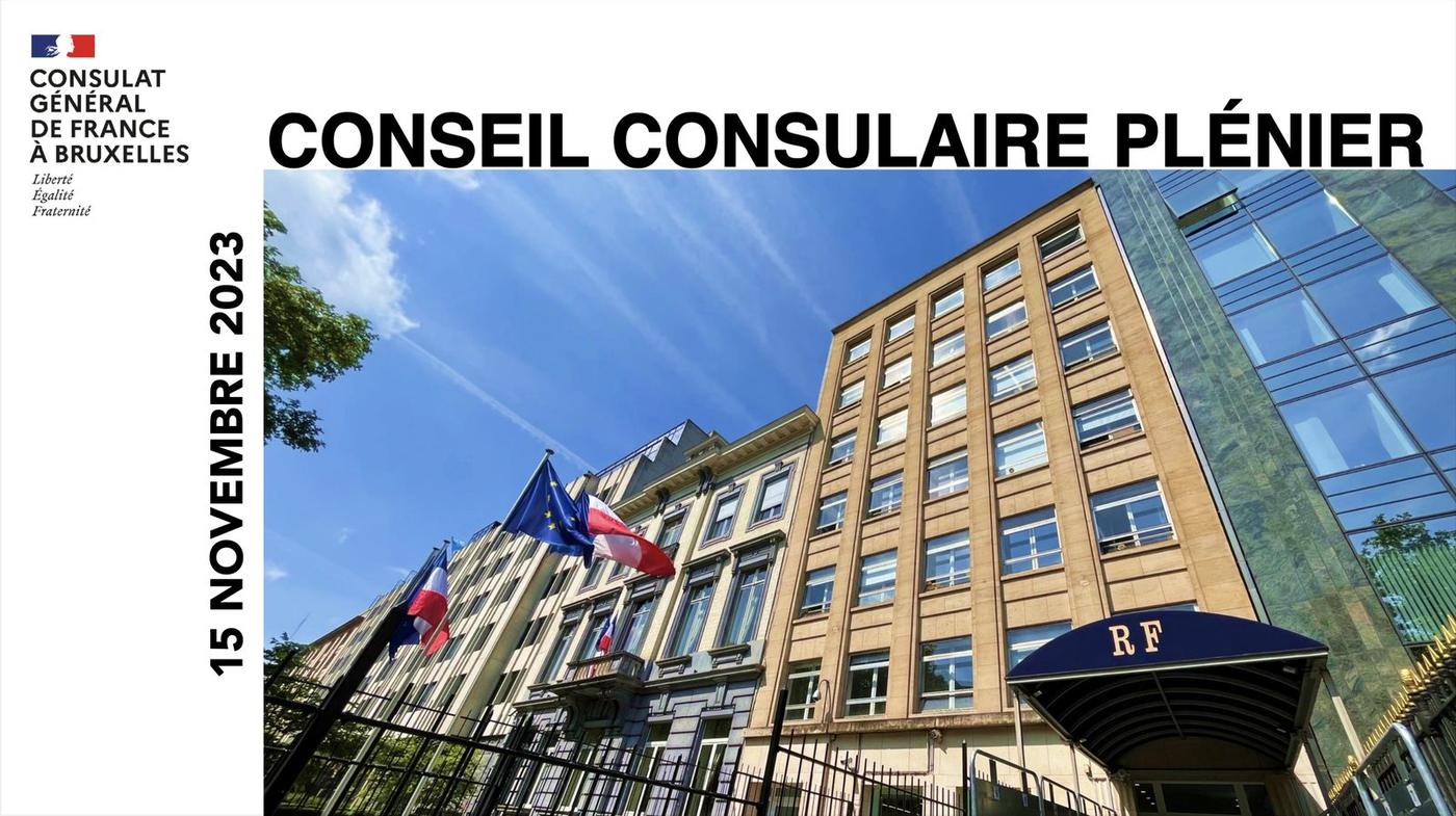 Compte-rendu du conseil consulaire plénier 2023