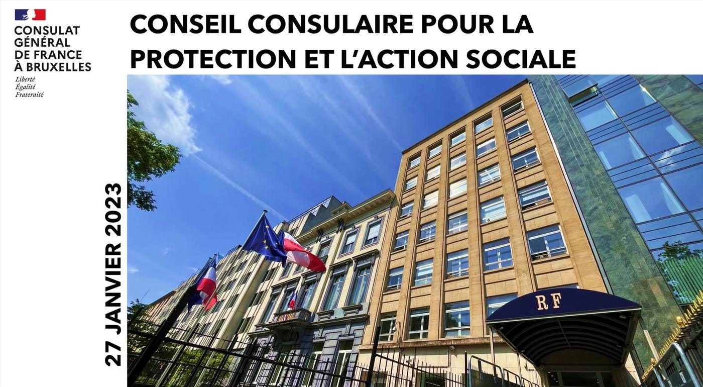 Compte-rendu de la réunion du Conseil consulaire pour la Protection et l’Action Sociale du 27 janvier 2023