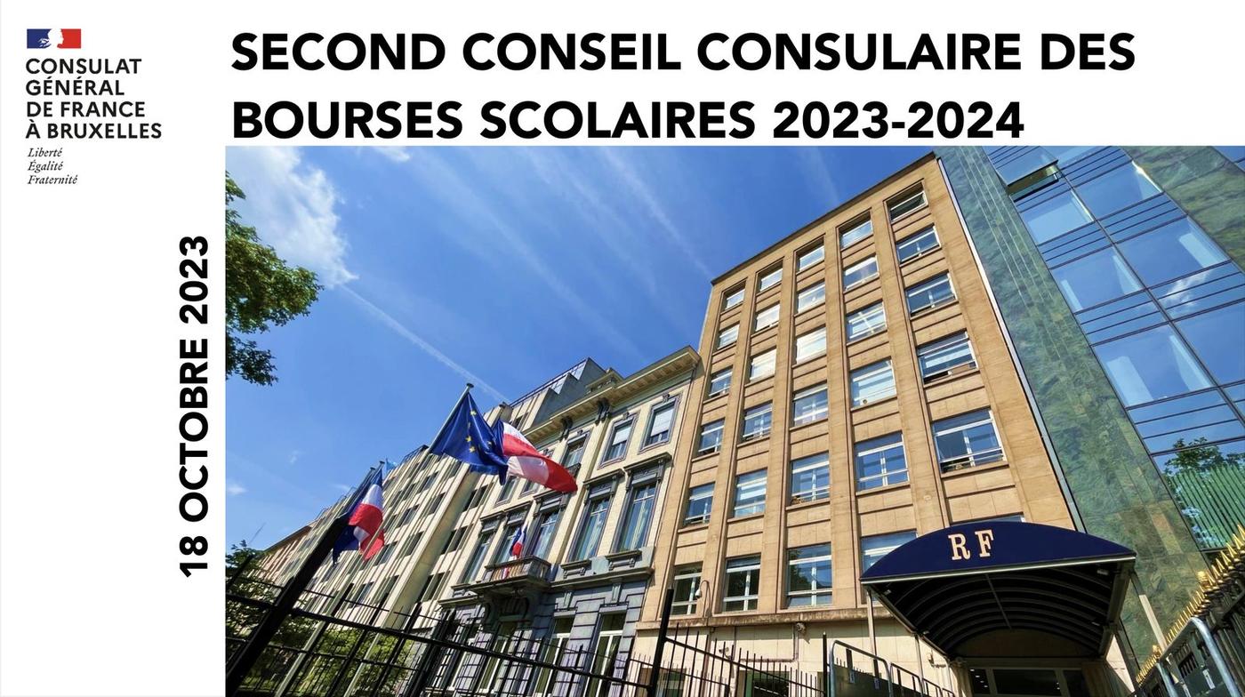 Compte-rendu de la réunion du Second Conseil Consulaire des Bourses Scolaires 2023-2024